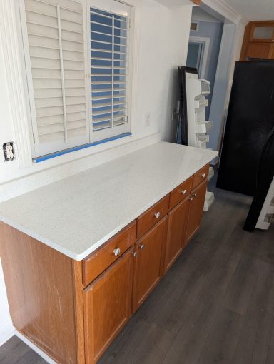 Attached "Island" in the Kitchen